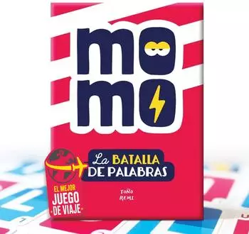 Momo Wortbrettspiel, Kartenspiel für Kinder und Erwachsene ab 8