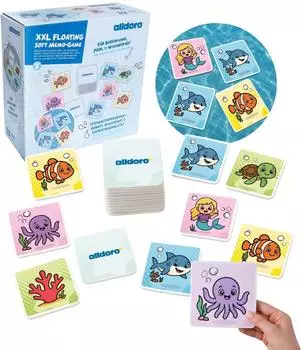 XXL Soft Memo Spiel, wasserfest, EVA-Schaum, ab 3 Jahren (60031)