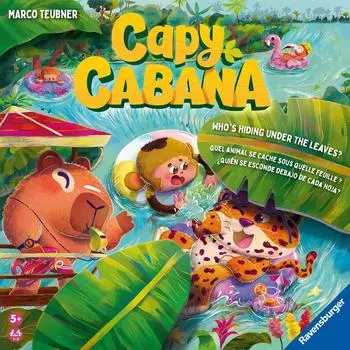 Capy Cabana Memory-Spiel, ab 5 Jahren, 1-5 Spieler (25159)