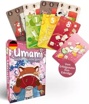 Umami Kartenspiel, 2-5 Spieler, ab 10 Jahren (HBG071310)