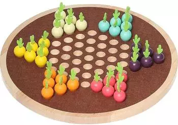 Chinesisches Damespiel „Reise durch den Gemüsegarten"