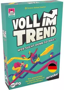 Voll im Trend &ndash; Wer sucht denn so was? Partyspiel, 2-6 Spieler