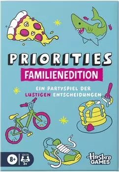 Priorities Familien-Edition Partyspiel kooperativ ab 8 Jahren