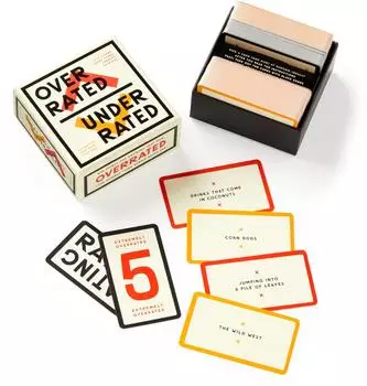 Overrated / Underrated Gesellschaftsspiel