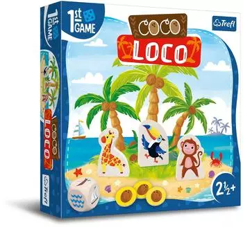 Coco Loco Kooperatives Brettspiel f&uuml;r Kleinkinder (02343)