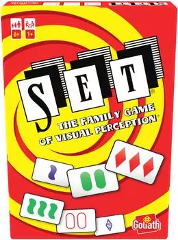 SET Kartenspiel, 1-8 Spieler, ab 6 Jahren