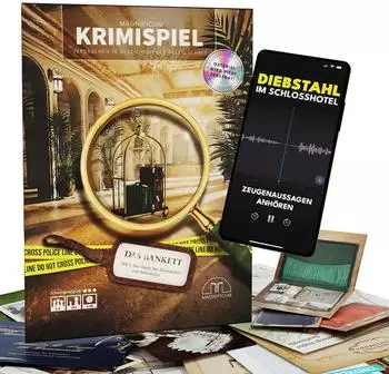 Das Bankett Teil 1 &ndash; Der Raub des Diamanten von Ramanpur, Krimispiel f&uuml;r Erwachsene, 1-6 Spieler (686415)