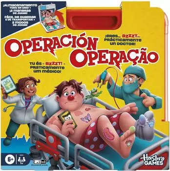 Operation elektronisches Brettspiel All-in-One, ES/PT-Version (141889002)
