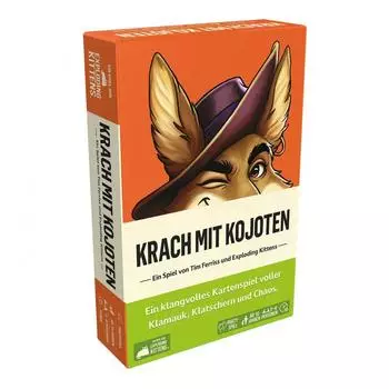 Krach mit Kojoten Kartenspiel, 3-8 Spieler