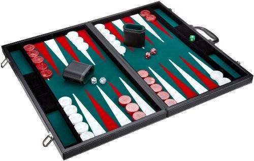 Turnier Backgammon grün