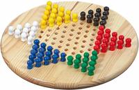 Philos 3103 - Halma rund Kiefer Strategiespiel 29cm / Philos / Spiel