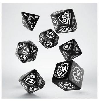 Q-Workshop QWODRA05 - Dragon Dice, Brettspiel, schwarz/weiß (7)