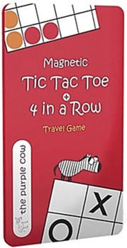 The Purple Cow Magnetisches Reisespiel Tic Tac Toe (2089001)