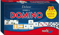 Noris Deluxe - Domino Doppel 6 in Magnetschachtel