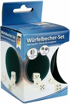 IDENA Premium Leder mit 5 Würfeln (10002234)