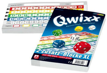 Qwixx - 2 Zusatz-Blöcke XL