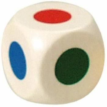 Bartl Farbwürfel 20 mm, weiß, 6 Farben