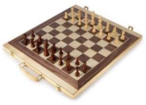 Legler Schach- und Backgammon-Koffer
