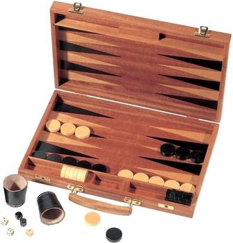 Weible Spiele Edelholz Backgammon Koffer 35/24/4