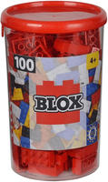 Blox, 100 Stk., rote 8er Steine in der Dose