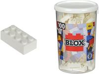 Blox, 100 Stk., blaue 8er Steine in der Dose