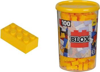 Simba Blox - 100 8er Bausteine gelb