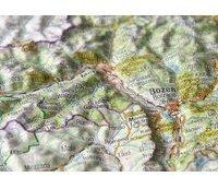 Georelief Gbr Reliefpostkarte Südtirol