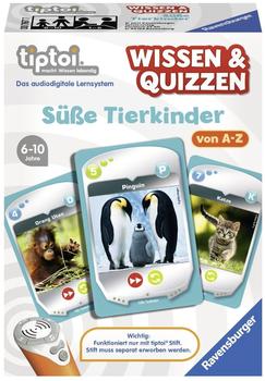 Ravensburger tiptoi - Wissen & Quizzen: Süße Tierkinder (00767)