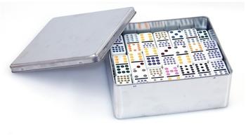 Domino Doppel 15 mit Metallbox (3629)
