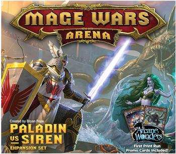 Arcane Wonders Mage Wars Paladin vs. Siren Expansion