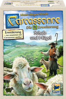 Carcassonne - Schafe und Hügel