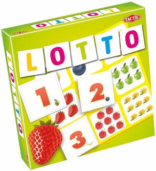 Tactic Lotto numery i owoce (polnisch)