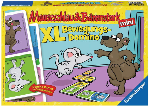 Mauseschlau & Bärenstark XL Bewegungs-Domino (21354)