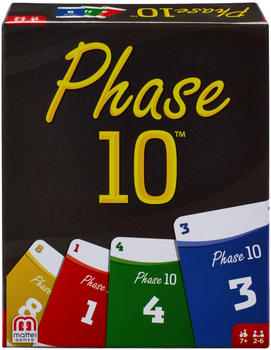 Mattel Phase 10 Basis Karten, d/f/i
