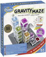 Ravensburger Murmelbahn ThinkFun Gravity Maze, ab 8 Jahre, 3 Kugeln, 10 Bauteile