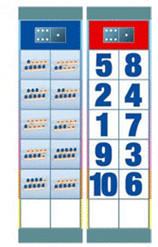 Oberschwäbische Magnetspiele Set SK3: Zählen und Zahlen