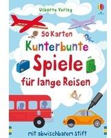 Usborne Verlag 50 Karten - Spiele für lange Reisen