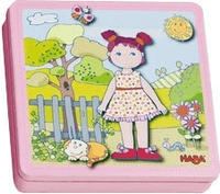 Haba 007392, Haba Magnetspiel-Box Anziehpuppe Lilli (Deutsch, Englisch, Franz&ouml;sisch,