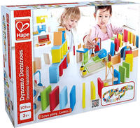 Hape Domino E1042, Domino Fantastico, ab 3 Jahre, ab 1 Spieler, 100 Steine und 7