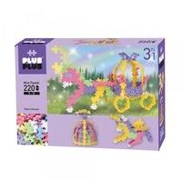 Plus-Plus Mini Pastel 220 - Märchen, 3-in-1 Konstruktionsbausteine