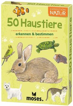 Moses Expedition Natur: 50 Haustiere: