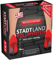 Stadt Land Vollpfosten (Rotlicht Edition): Kartenspiel