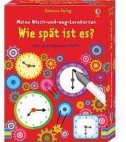 Usborne Verlag Meine Wisch-und-weg-Lernkarten: Wie spät ist es?