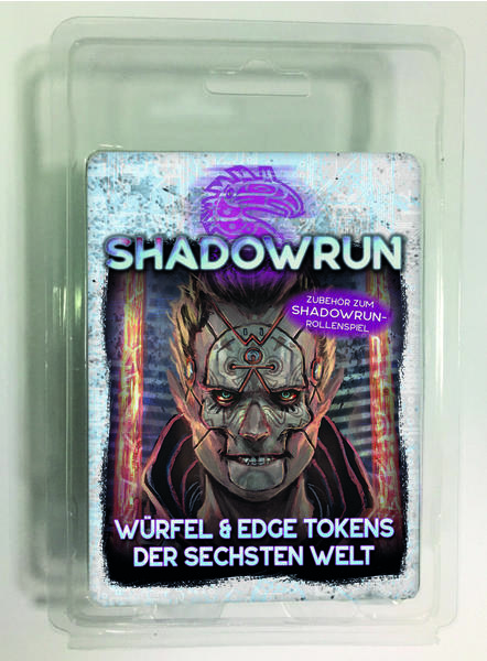 Shadowrun: Würfel & Edge Tokens der sechsten Welt (46107G)