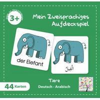 Schulbuchverlag Anadolu Mein Zweisprachiges Aufdeckspiel Tiere Arabisch (Kinderspiel)