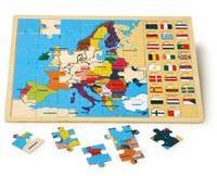 Legler Einlege-Puzzle Europa