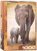 Eurographics 6000-0270, Eurographics Elephant & Baby (1000 Teile)