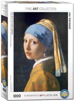 Eurographics Vermeer Johannes: Das M&auml;dchen mit dem Perlenohrring, 1665 1000 Teile