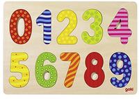 GOKI 57574, GOKI 57574 Einlegepuzzle Zahlen 0-9