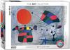 Eurographics 6000-0856 - Das Lächeln der Flammenflügel von Joan Miró, Puzzle